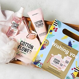Coffret fleur de coton réconfortant - Wishing You